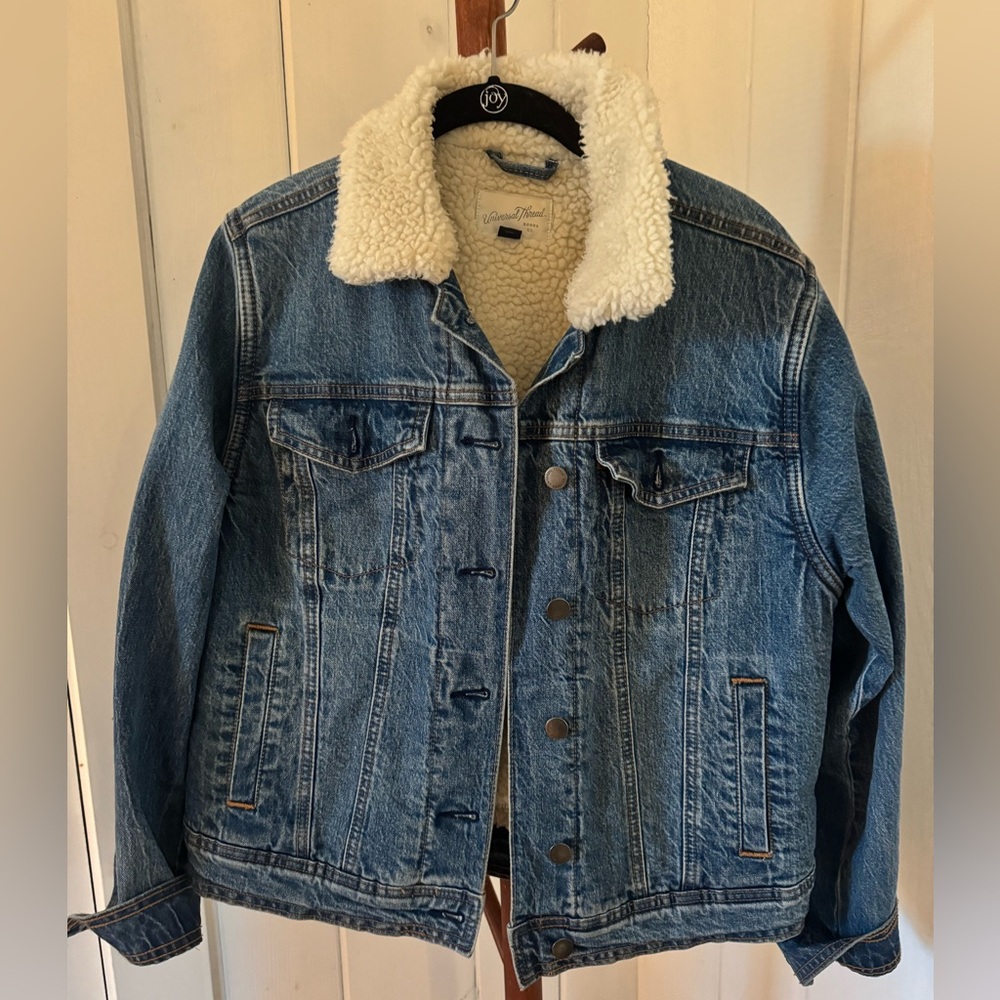Universal Thread Fully Lined Denim Jacket - Size … - image 1
